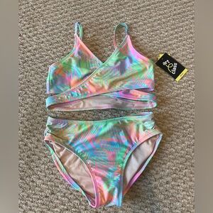 art class Multicolor Kids Swim Bikini